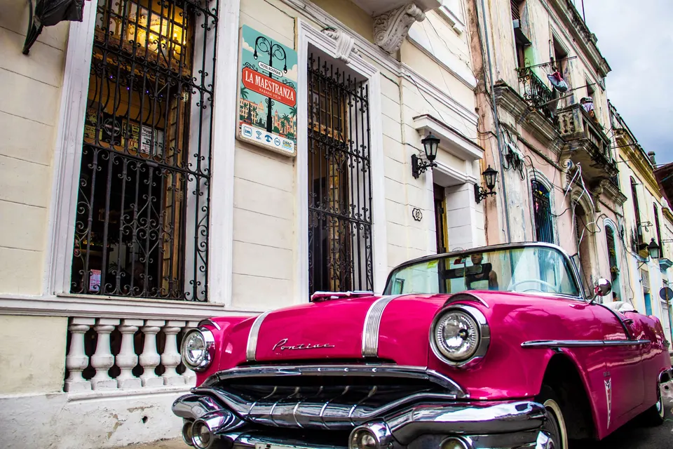 La Maestranza's facade on Cuba Street, Old Havana